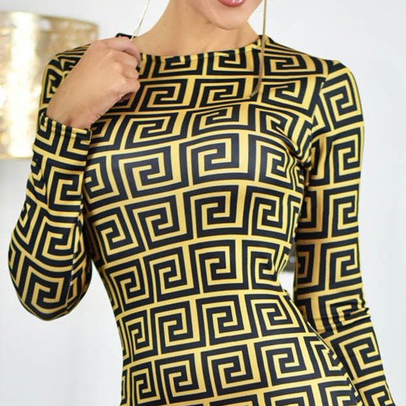 Sale🎉Scuba Bodycon Dress - Picture 4 of 4